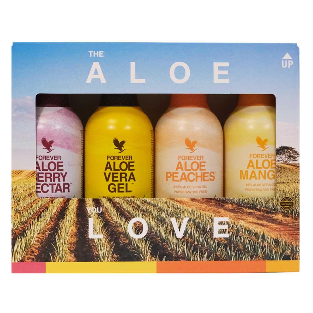 4-Pack Forever Aloe Combo