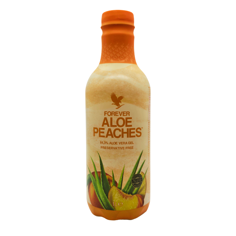 forever aloe peaches 1l