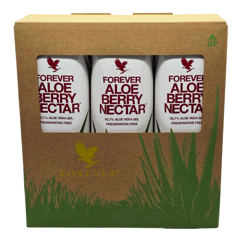 forever aloe berry nectar 1L tri-pack