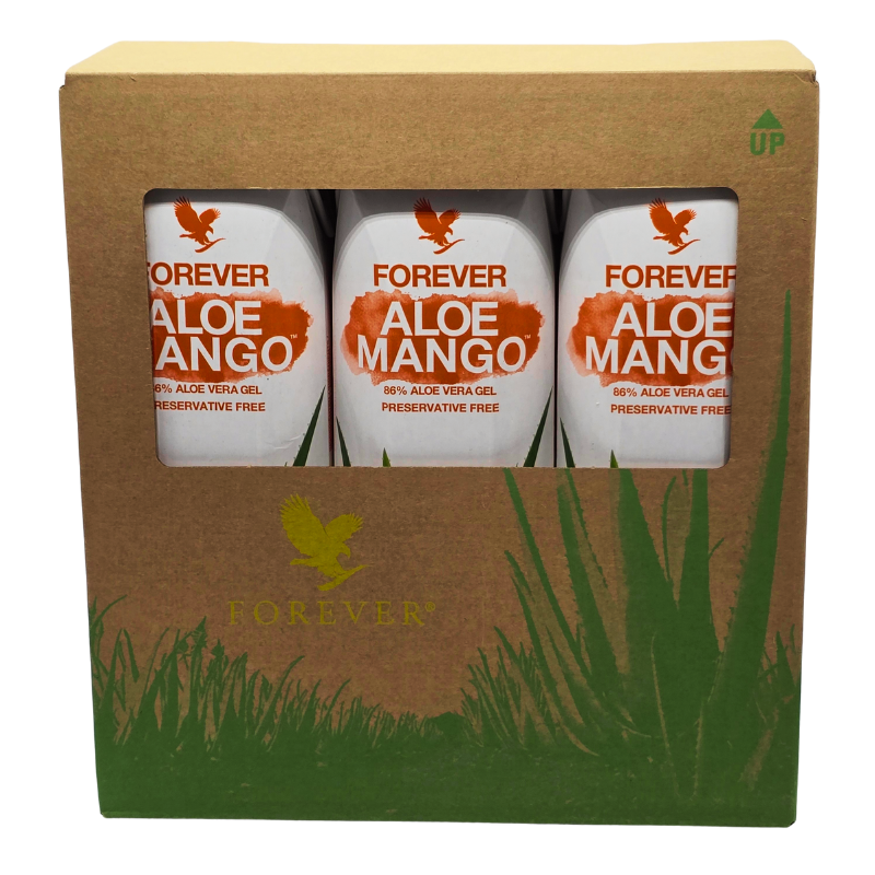 forever aloe mango 1l tri pack