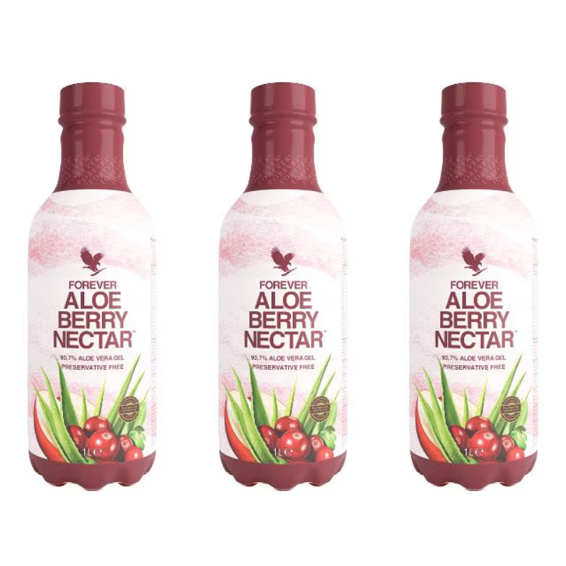 Tri pack aloe berry nectar 1 lt x 3